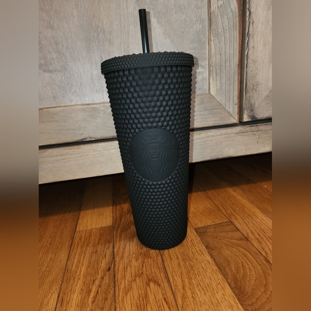 Black starbucks cup